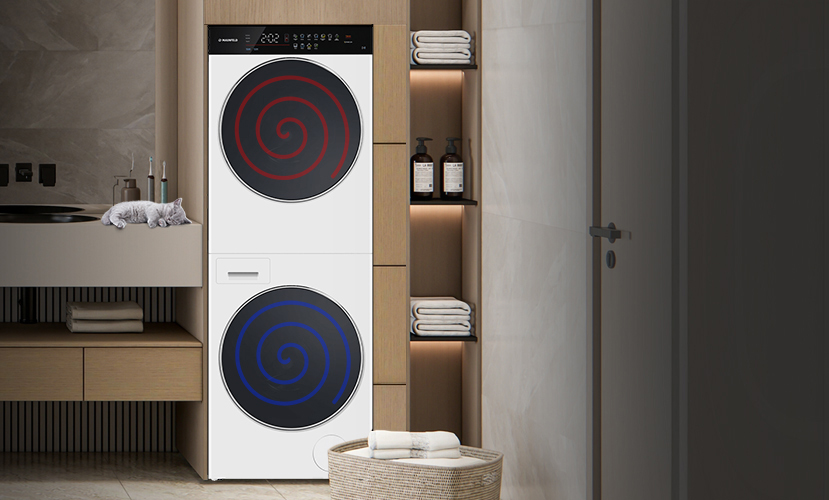 Видеообзор стирально-сушильной колонны MAUNFELD MFWD121010WH07