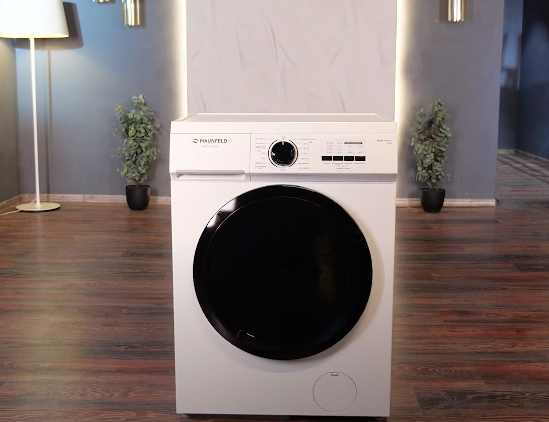 Видеообзор стиральной машины MAUNFELD MFWM127WH052