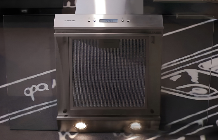 Maunfeld Gloria 90 inox transparent