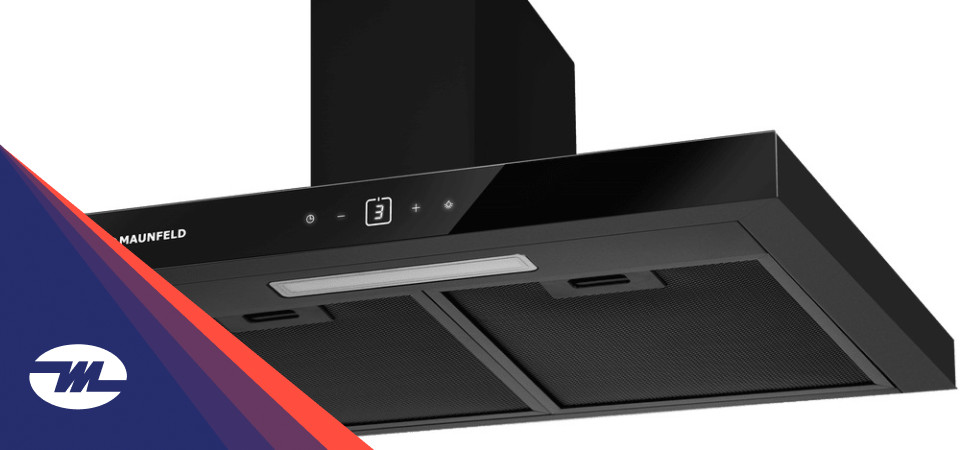 На какой высоте вешать вытяжку Maunfeld