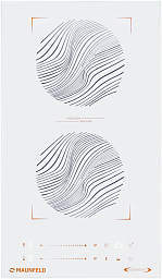 Индукционная варочная панель Maunfeld CVI292S2BWHF Inverter