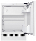 Встраиваемый двухкамерный холодильник под столешницу Maunfeld MBF.81SCW