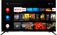 Телевизор Maunfeld MLT55USD02, 4K Ultra HD, Android TV, 55"