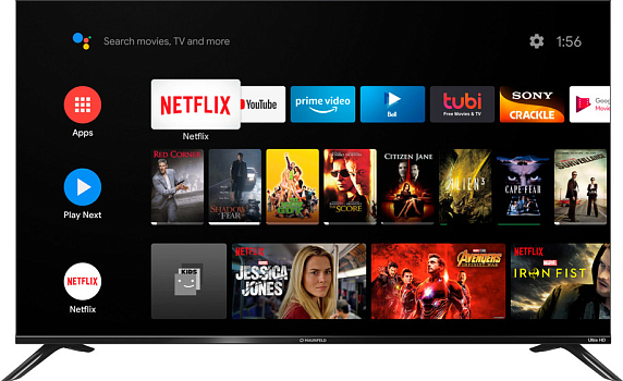 Телевизор Maunfeld MLT55USD02, 4K Ultra HD, Android TV, 55" preview 2