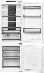 Встраиваемый холодильник Maunfeld MBF17754NFWHGR LUX Inverter