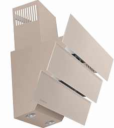 Вытяжка Maunfeld CASCADA TRIO 60 Glass dark beige