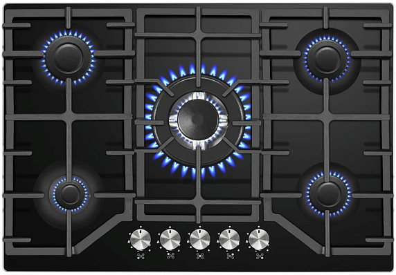 Газовая варочная панель Maunfeld EGHG.75.83CB/G preview 2