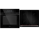 Комплект Maunfeld варочная панель CVI594SB2BKA Inverter + духовой шкаф AEOD60103B2