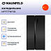 Купить Холодильник Maunfeld MFF177NFSB preview 3