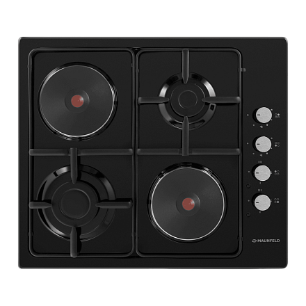 Комбинированная варочная панель Maunfeld EEHE.64.5EB/KG preview 2
