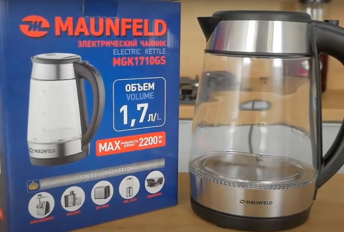 Чайник MAUNFELD MGK1710GS