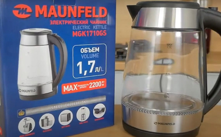 Чайник MAUNFELD MGK1710GS