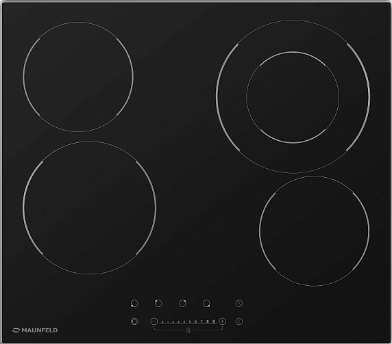 Стеклокерамическая варочная панель Maunfeld EVSE594FDBK preview 1