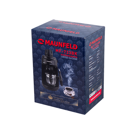 Кофемашина Maunfeld MF-733BK preview 10