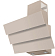 Вытяжка Maunfeld CASCADA TRIO 90 Glass Dark Beige