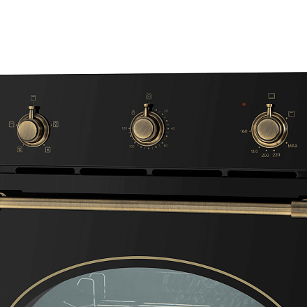 Духовой шкаф Maunfeld EOGC604RBG.MT Slim preview 7