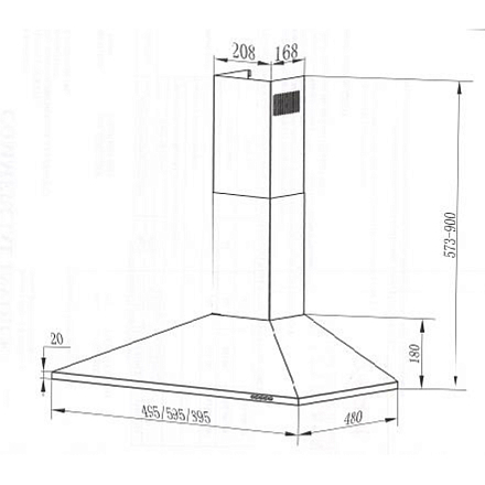 Вытяжка Maunfeld Cork Plus 60 нержавеющая сталь preview 15