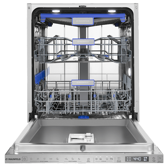 Встраиваемая посудомоечная машина Maunfeld MLP 60330T Smart Beam Inverter preview 3