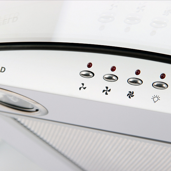 Вытяжка Maunfeld Ancona Plus 50 белый/прозрачное стекло preview 2