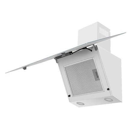 Вытяжка Maunfeld EAGLE 850 90 белое стекло preview 2