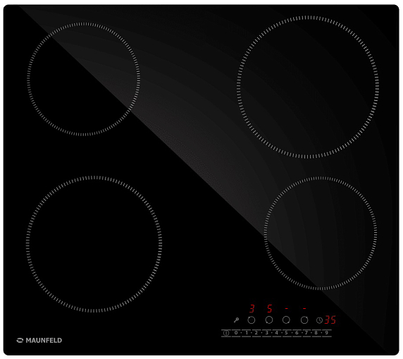 Электрическая варочная панель Maunfeld AVCE6044SBK preview 2