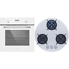 Комплект Maunfeld варочная панель EGHG.43.23CW/G + духовой шкаф EOEC.564W