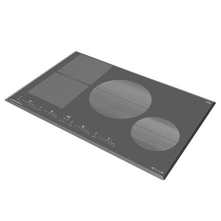 Индукционная варочная панель Maunfeld CVI804SFDGR Inverter preview 3