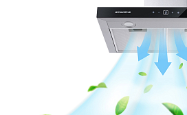 Установка вытяжки Maunfeld Breeze 60 нержавеющая сталь