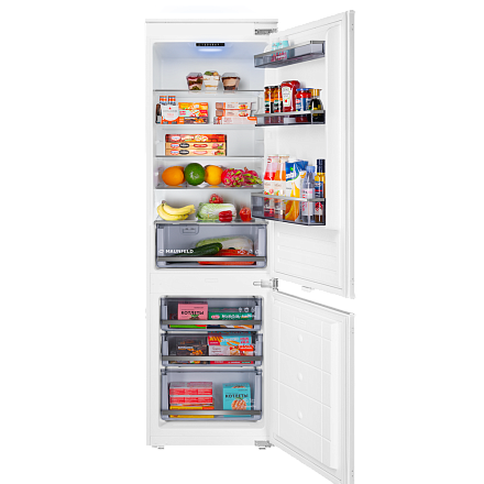 Холодильник Maunfeld MBF177SWGR Inverter preview 2