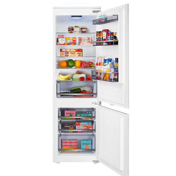 Холодильник Maunfeld MBF177SWGR Inverter preview 2