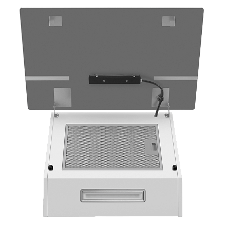 Вытяжка Maunfeld Astro 60 белое стекло preview 5