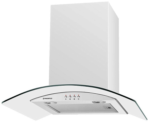 Вытяжка Maunfeld Ancona Plus 50 белый/прозрачное стекло preview 1