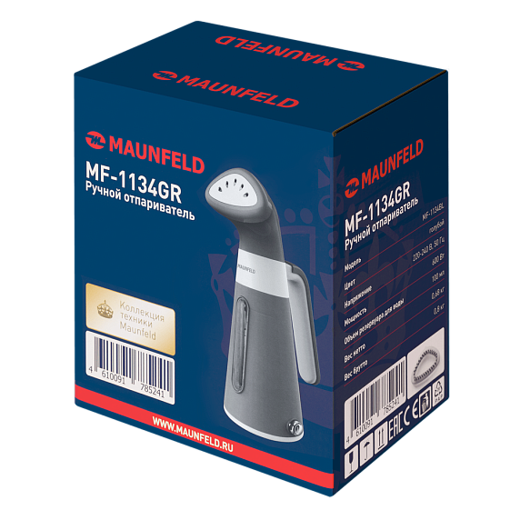 Ручной отпариватель Maunfeld MF-1134GR preview 6