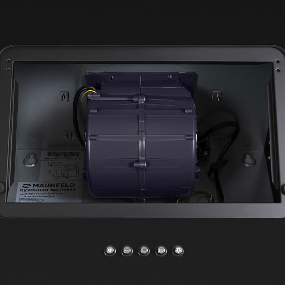 Вытяжка Maunfeld Crystal Push 60 черный preview 7