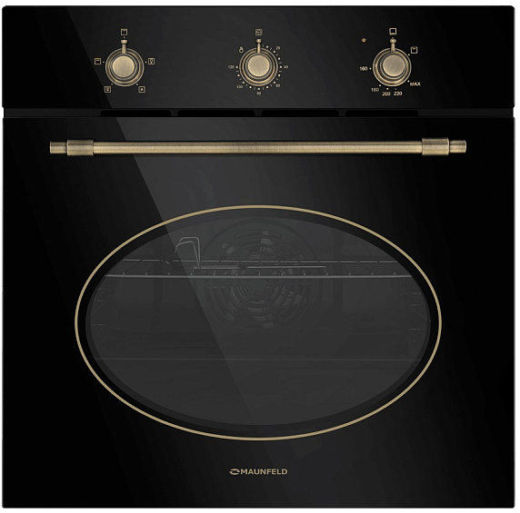 Духовой шкаф Maunfeld EOGC604RBG.MT Slim preview 1