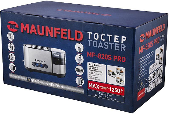 Тостер Maunfeld MF-820S PRO фото 11 Тостер Maunfeld MF-820S PRO preview 11