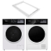 Купить Комплект Maunfeld стиральная машина MFWM1410STWH03 + сушильная машина MFDM168WH03B + соединительный элемент WM-SK03 preview 1