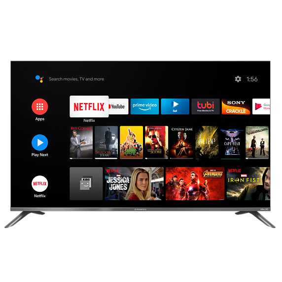 Телевизор Maunfeld MLT55USD02G, 4K Ultra HD, Android TV, 55" preview 2