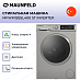 Купить Стиральная машина Maunfeld MFWM128SL400 ST INVERTER preview 2