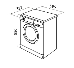 Стиральная машина Maunfeld MFWM10852WS