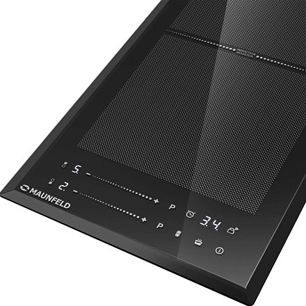 Индукционная варочная панель Maunfeld CVI292S2FBG LUX черный preview 3
