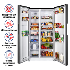 Холодильник Maunfeld MFF177NFB