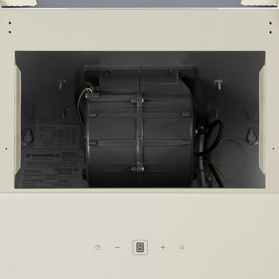 Вытяжка Maunfeld CASCADA 60 Glass Beige preview 10