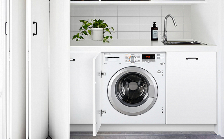 Встраиваемая стиральная машина с сушкой и инвертором MAUNFELD MBWM1486S
