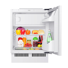 Встраиваемый двухкамерный холодильник под столешницу Maunfeld MBF.81SCW