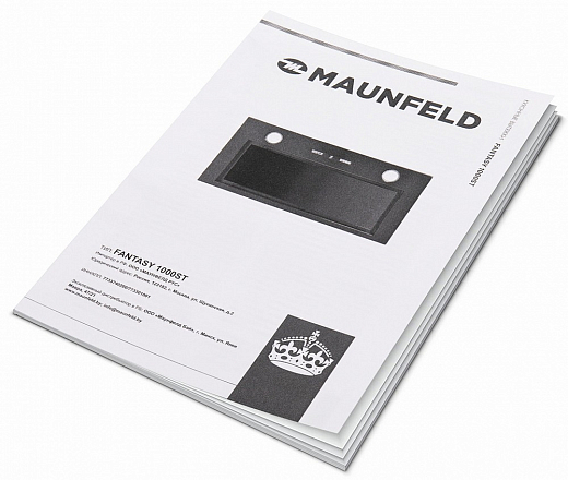 Вытяжка Maunfeld Fantasy 1000ST 60 белое стекло preview 12