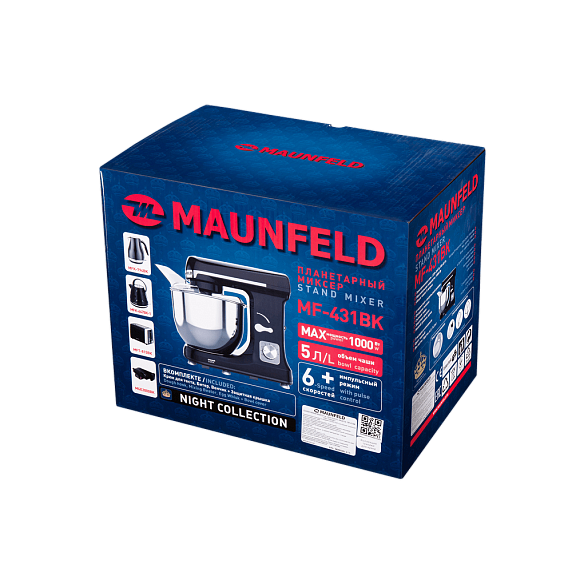 Миксер Maunfeld MF-431BK preview 9