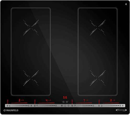 Комплект Maunfeld варочная панель CVI594SB2BKA Inverter + духовой шкаф AEOD60103B2 preview 2