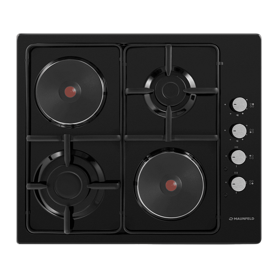 Комбинированная варочная панель Maunfeld EEHE.64.5EB/KG preview 2