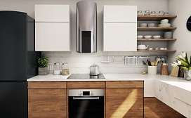 Обзор техники MAUNFELD (вытяжка Lee Isla 39 белый, дух. шкаф EOEF.766W и вар. панель EVI.594-WH)